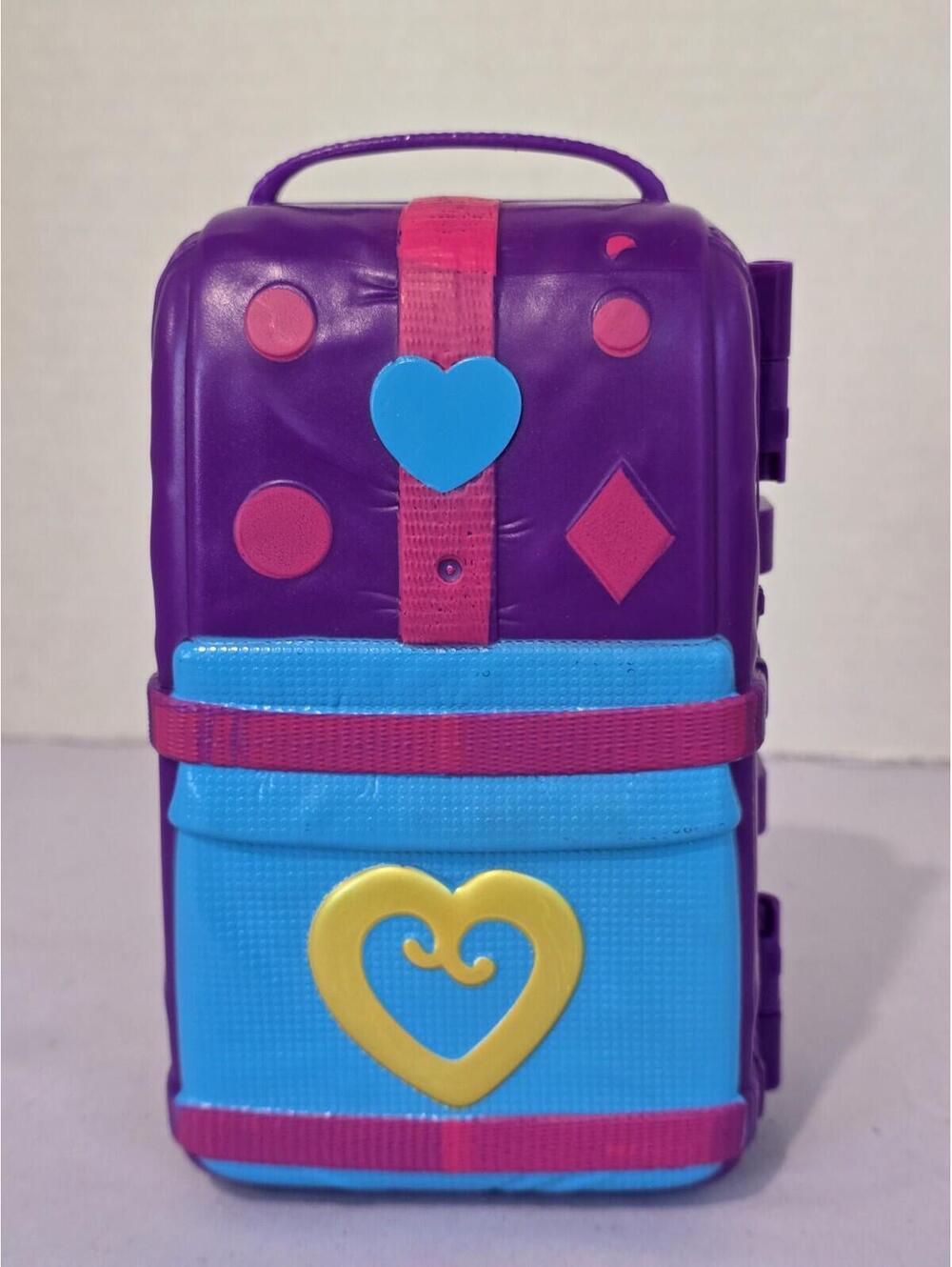Polly Pocket Beach Vibes Backpack 2 Dolls & A Couple Of Accessories Included
